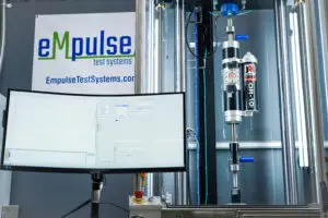 Load frame in JRI Shocks shop